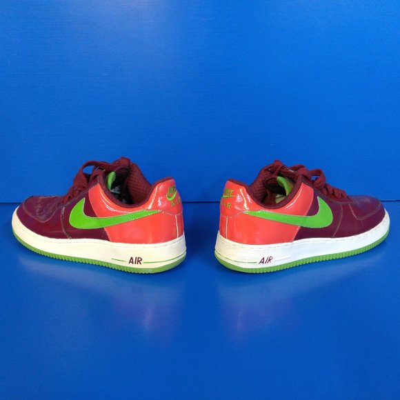 NIKE AIR FORCE 1 PREMIUM KIWI Shoes SIZE 11 2006 Vintage Vtg 312945-631 Sneakers - Picture 13 of 13